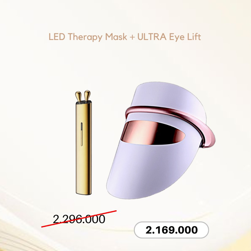 Bundle dskinbooster- LED Therapy Mask + ULTRA Eye Lift