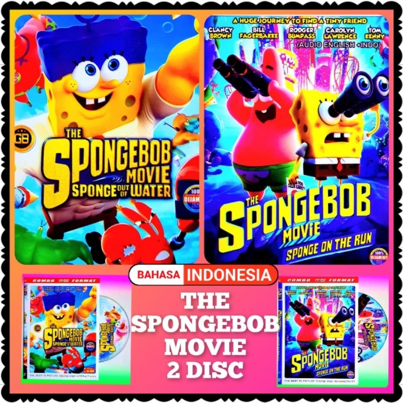 KASET FILM SPONGEBOB THE MOVIE DUBBING BAHASA INDONESIA-FILM SPONGEBOB-KASET FILM SPONGEBOB-FILEM SP