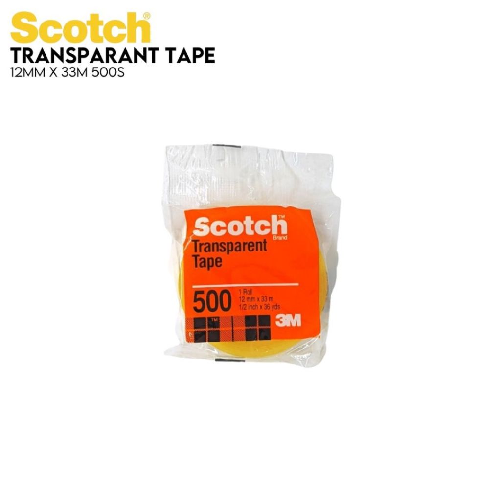 

ISOLASI BENING SCOTCH 12MM X 33M 500S