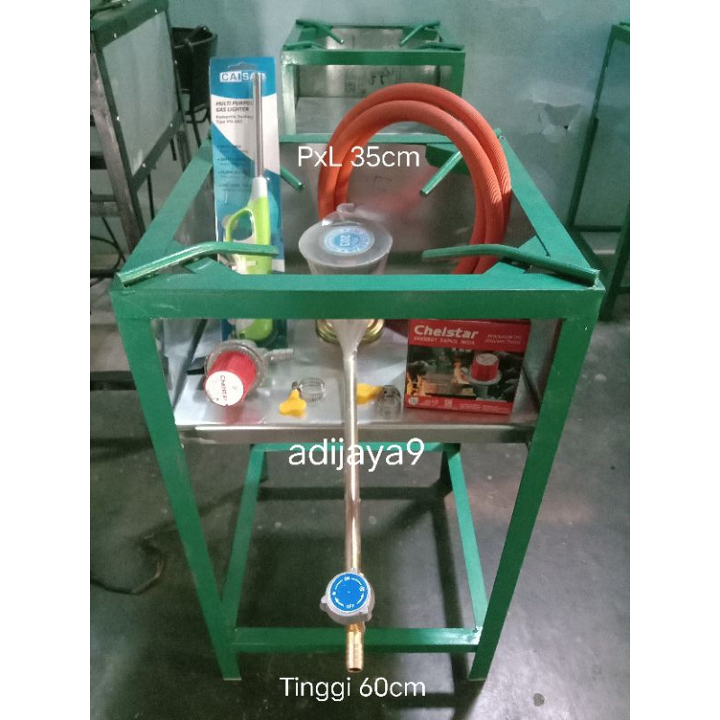 1 Set Kompor Semawar 203 / Kompor Gas Semawar 203 Set Plus Rangka