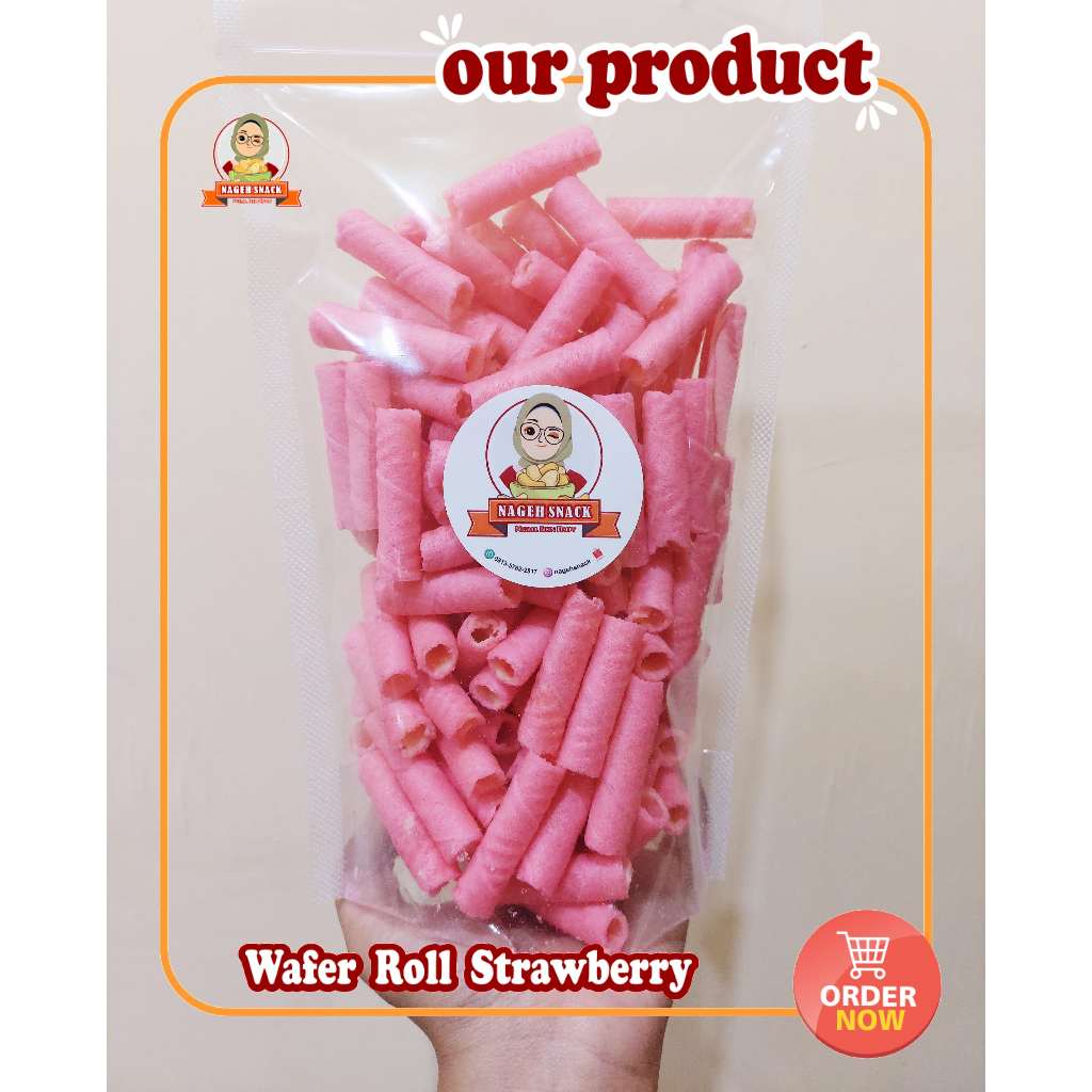 

Wafer Roll Strawberry | Astor Strawberry 250gr