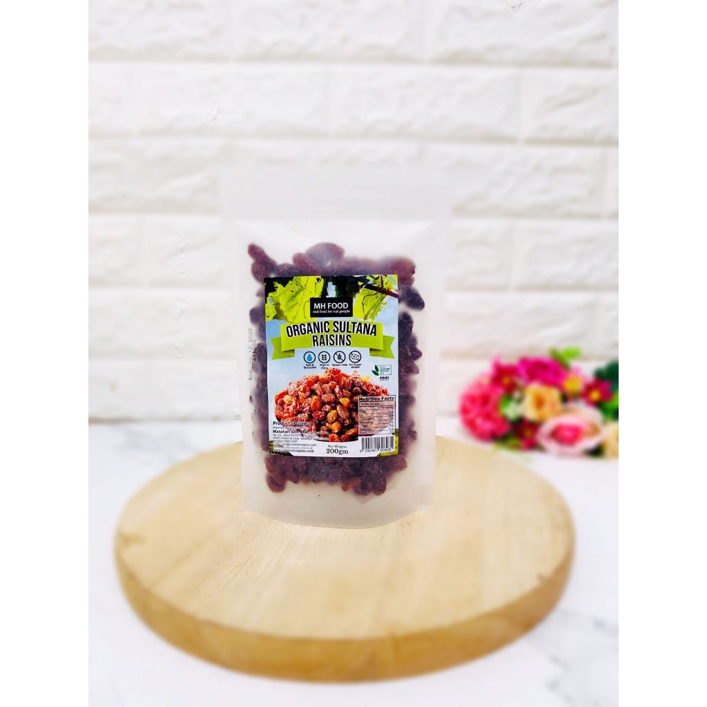 

Mh Fodd Organic Sultana Raisins 200g