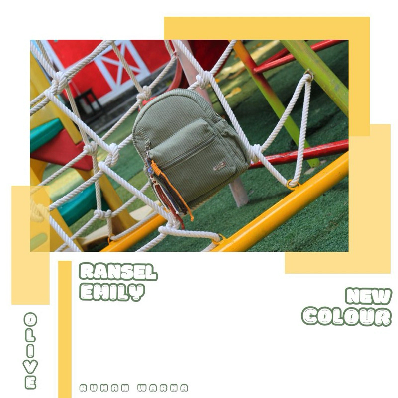 Tas Ransel Emily Rumah Warna