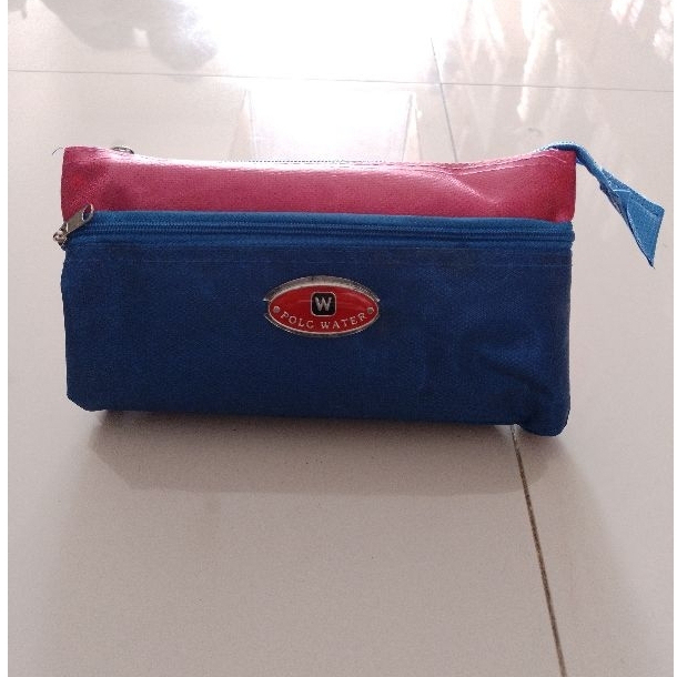 

Tempat Pensil Kain Resleting Pencil Case POLO Water Dompet JU 625 ( Pcs ) [ Original ]