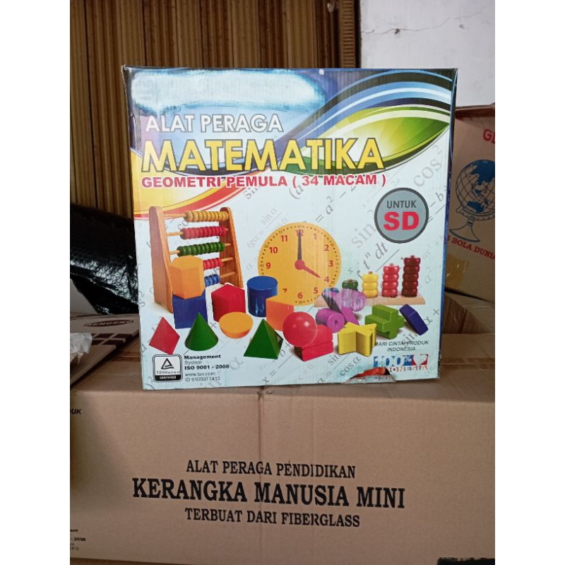 

matematika SD geometri pemula isi 34 macam