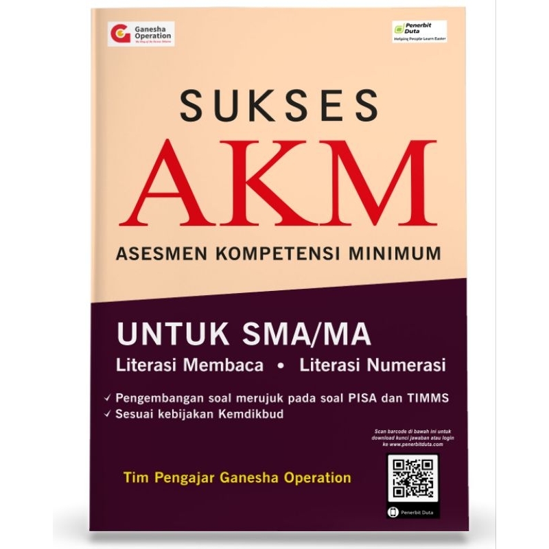SUKSES AKM SMA (Literasi Membaca & Literasi Numerasi)