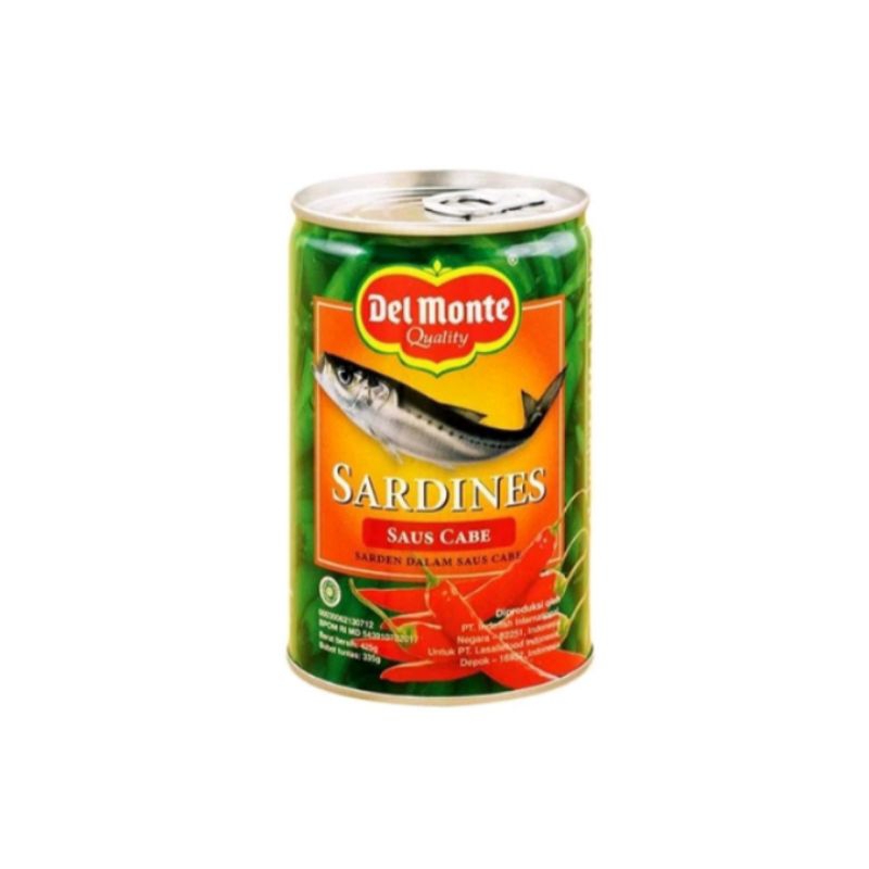 

DELMONTE SARDINES SAUS CABE 155 + 80 GR