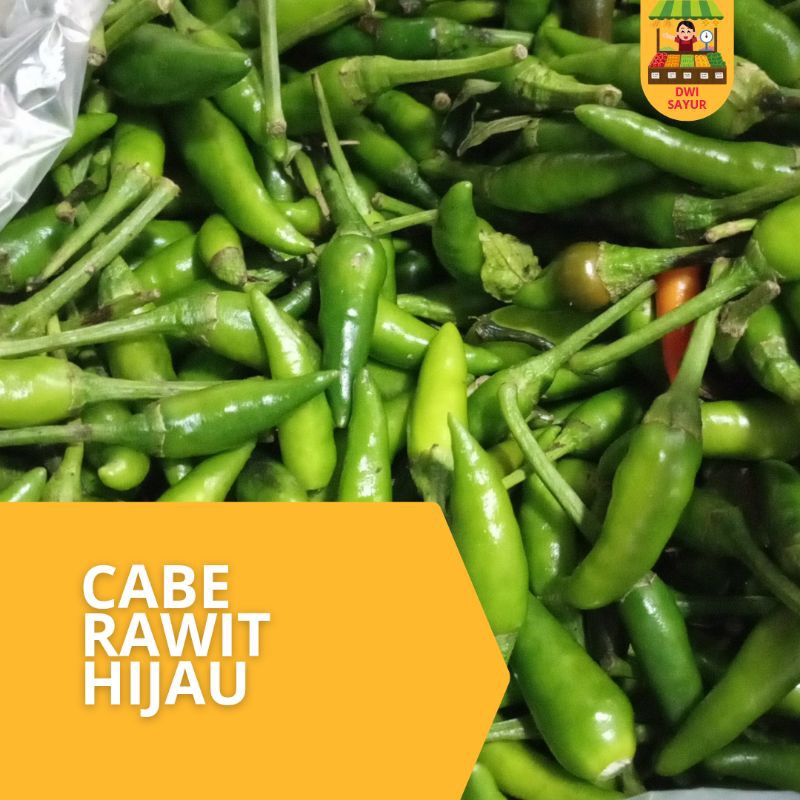 

Cabe Rawit Hijau/Cabe Gorengan 100g, 250g