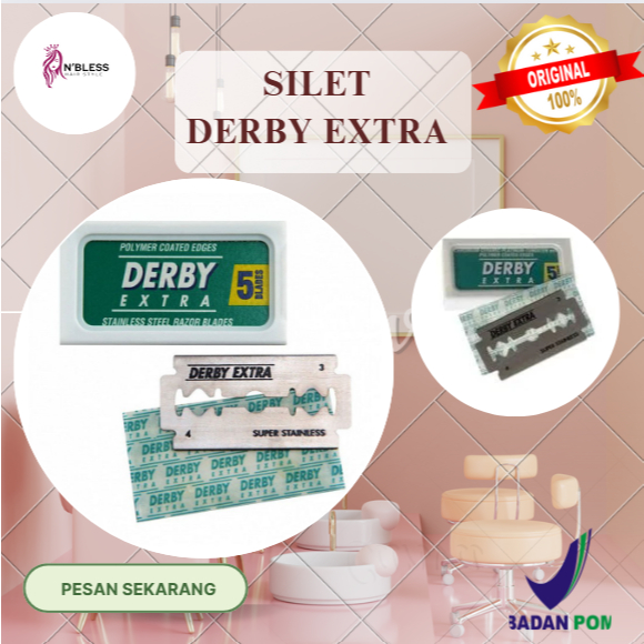 Silet Derby Extra Turki Original | Silet Derby | Silet Cukur rambut | Silet Cukur Jenggot Termurah