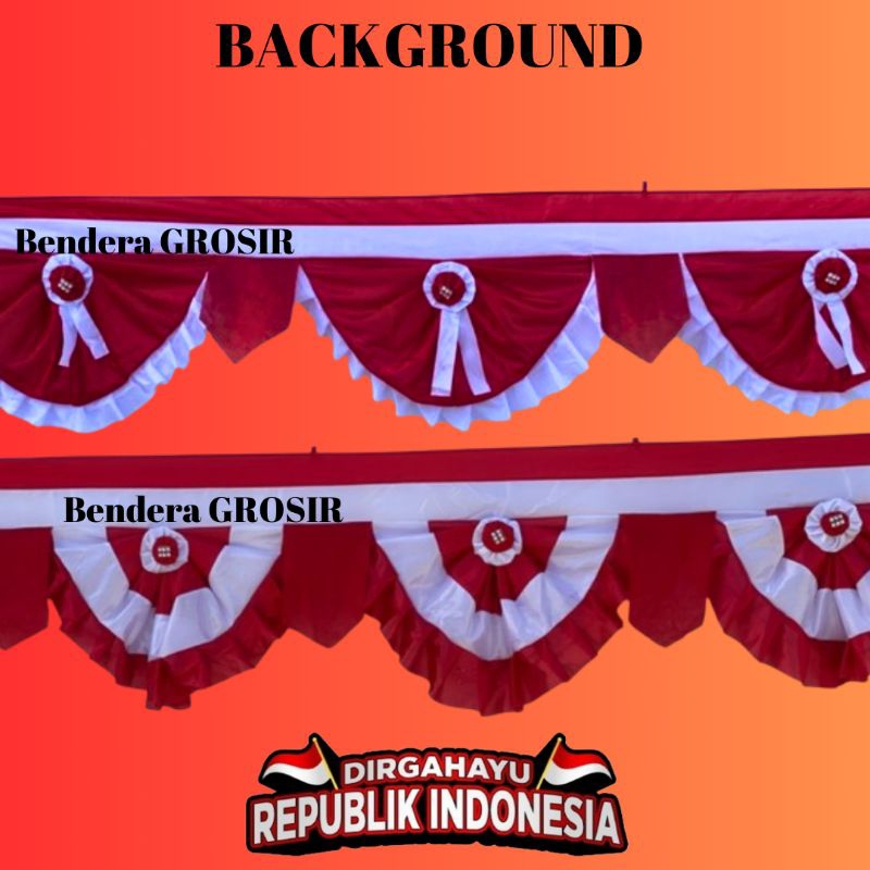 Bendera Indonesia bendera merah putih polos