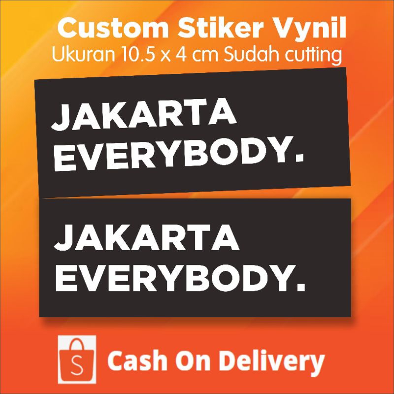 

STIKER VYNIL STIKER CUSTOM STIKER ANTI AIR CETAK STIKER VYNIL VINIL VYNYL