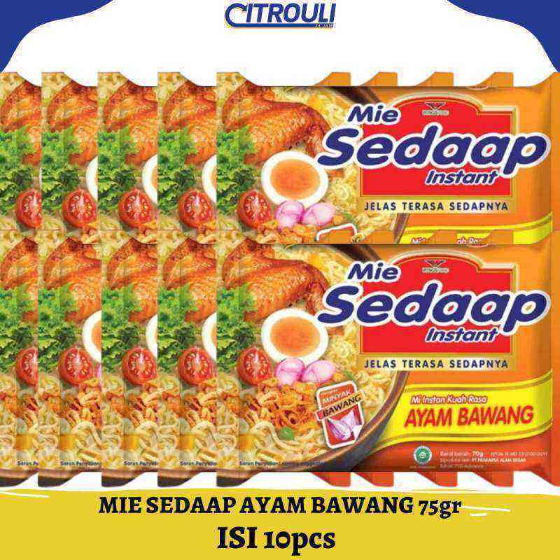 

mie sedap instan ayam bawang isi 10 pcs