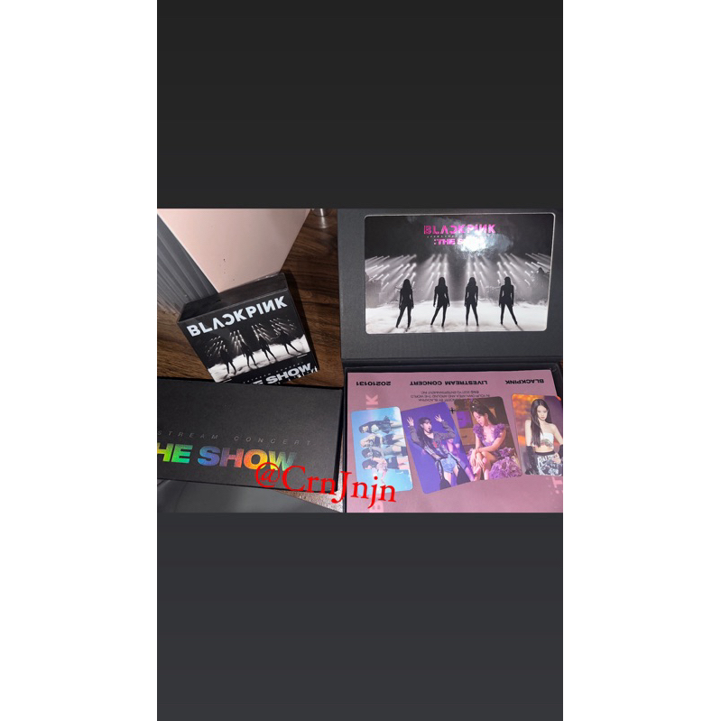 PRELOVED ORIGINAL ALBUM THE SHOW BLACKPINK + VIDEO KIT jual murah (baca deskripsi)