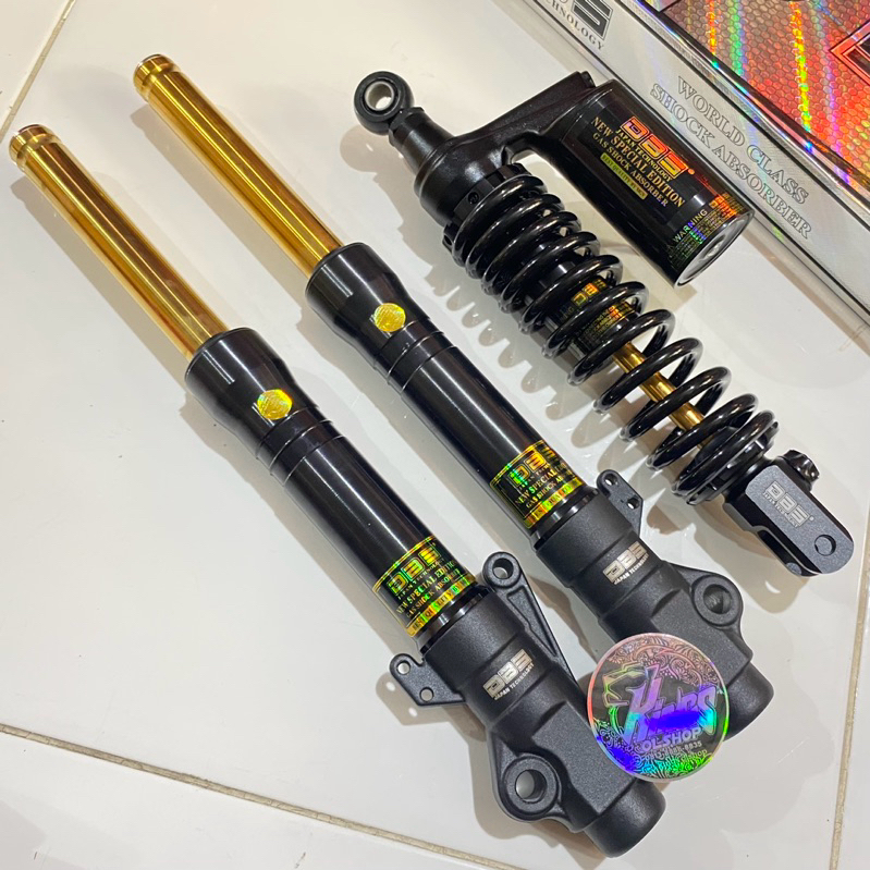 PAKET SHOCK Depan Belakang DBS 711 - DBS 8905 set Beat Mio Vario110 Scoopy Genio Vario125-150 Stylo 