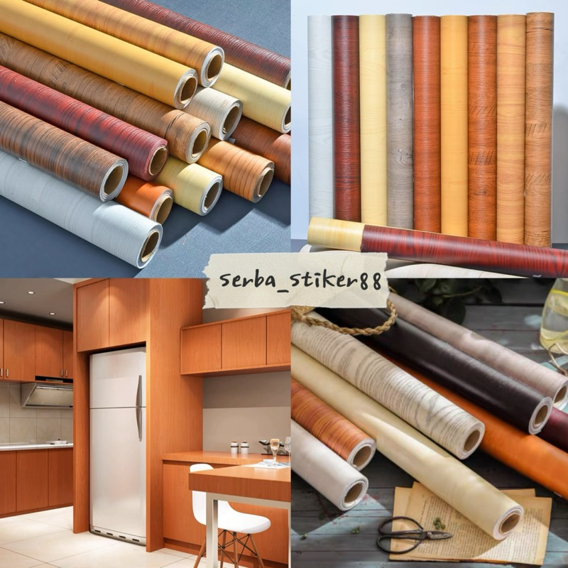 Ay00 Stiker Lantai Anti Air Wallpaper Lantai Sticker Dinding Marble Glossy Sticker Serba guna