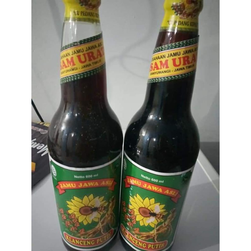

(COD) JAMU KLANCENG PUTIH 600ml repacking BOTOL PLASTIK
