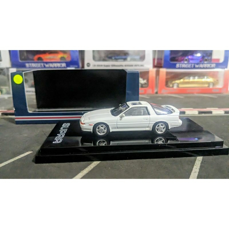 Diecast Hobby Japan Toyota Supra A70 With Outer Sunroof White