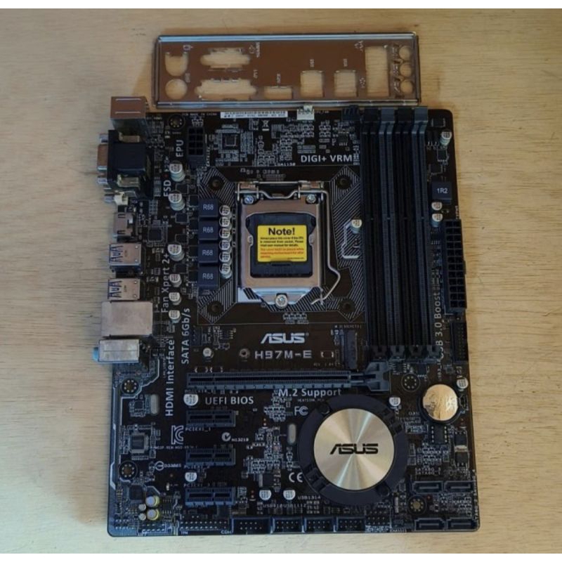 MOBO/MOTHERBOAD ASUS H97M-E NVME/M.2 SATA, PCI EXPRES 3.0 / 4 SLOT RAM DDR3
