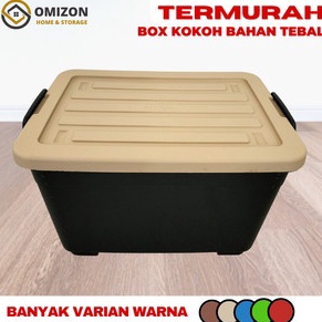 Oke Pr PLASTIK CONTAINER BOX PLASTIK CONTAINER  KOTAK PLASTIK 5 LITER DENGAN RODA
