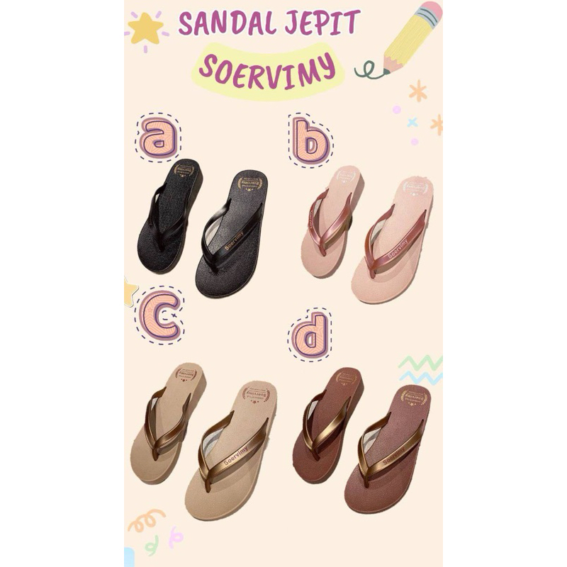 sendal jepit wanita soervimy