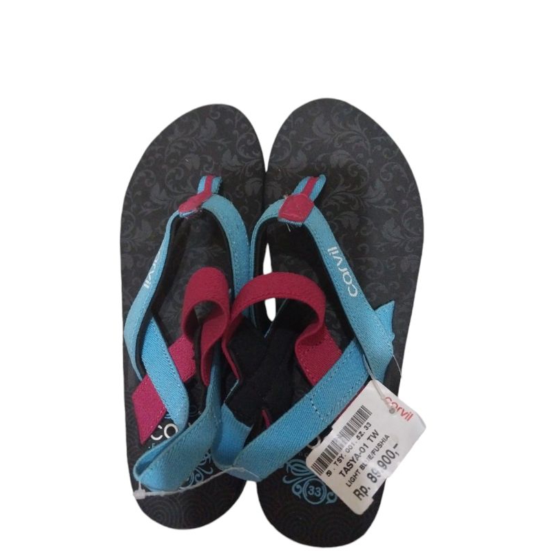 Sandal Gunung Anak Perempuan Carvil Tasya 01 Tw Sponge Girl'S