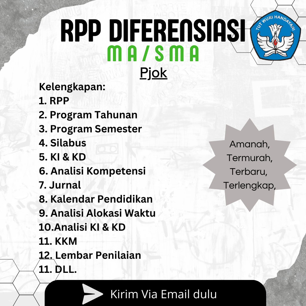 

RPP Deferensiasi Pjok Kelas 10.11.12 SMA Kurikulum 2013