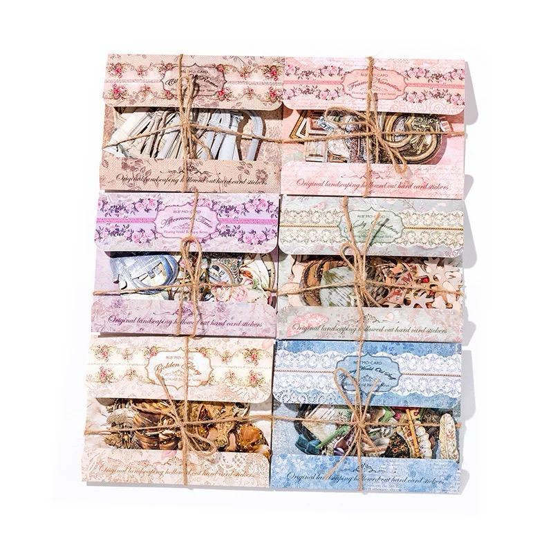 

30 Sheets/pack Floating Baroque series skeloton handbook
