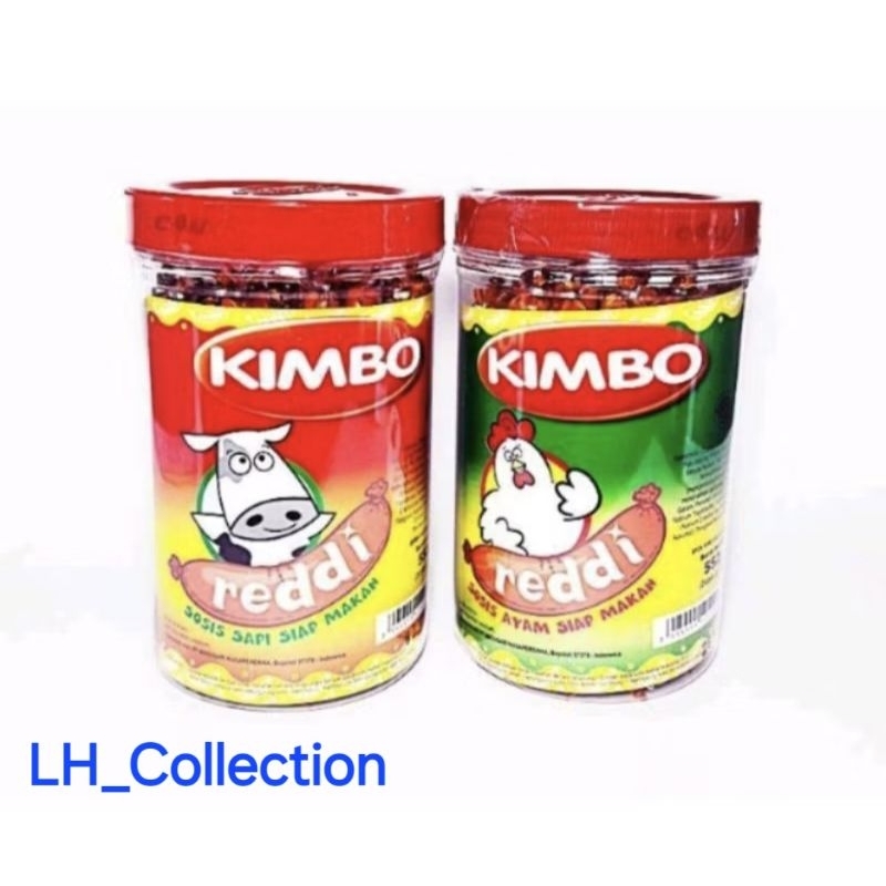 

KIMBO REDDI sosis toples,makanan siap saji langsung makan