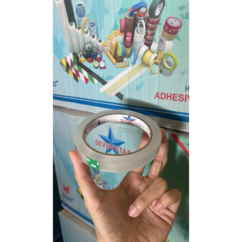 

Isolasi solasi Bening 1/2 inch 12mm 90Y ecer satuan