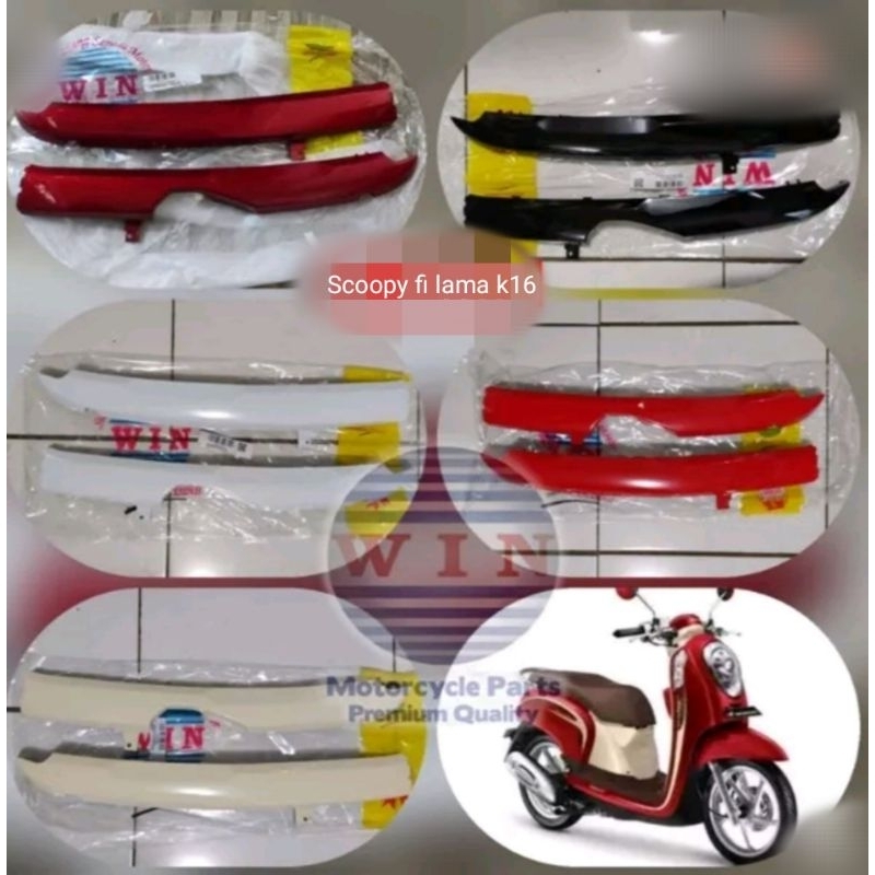 cover side bawah Scoopy fi lama 2013 2014 2015 2016 lantai bawah Scoopy fi lama