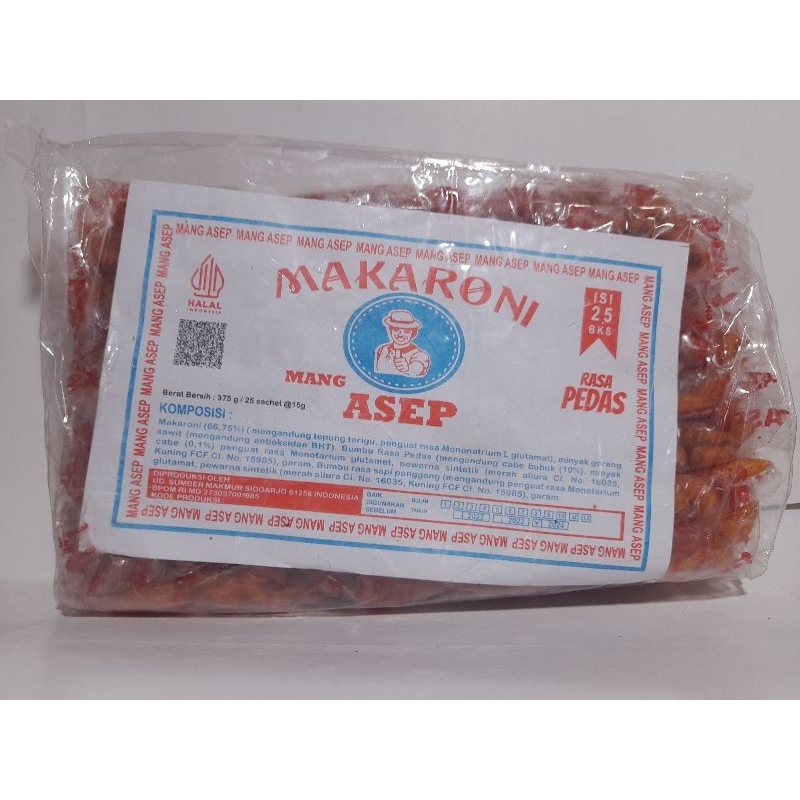 

Makaroni Asep - Makaroni Pedas - Makaroni Ecer 500