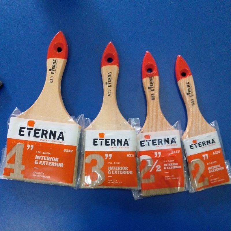 

Kuas Eterna ukuran 1, 1/2, 2, 2/5, 3, 4