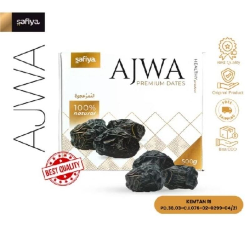 

Kurma Ajwa Safiya 500Gr