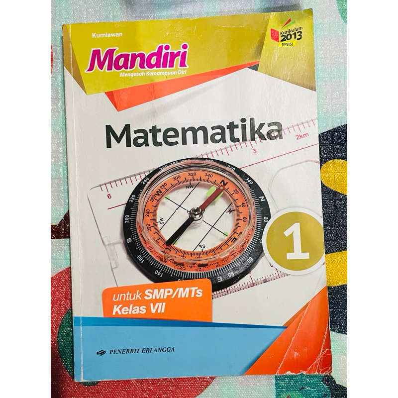 Buku Bekas Matematika "Mandiri" SMP Kelas 7