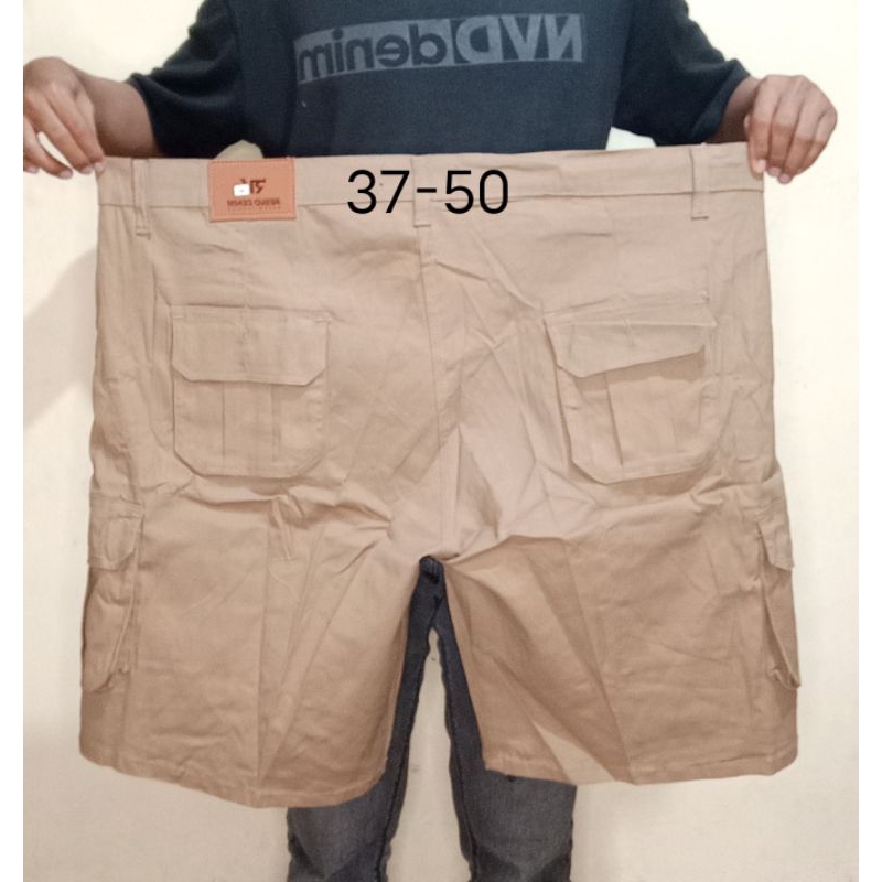 Celana Cargo jumbo pendek / celana cargo pendek pria / celana cargo jumbo pria big size / celana car