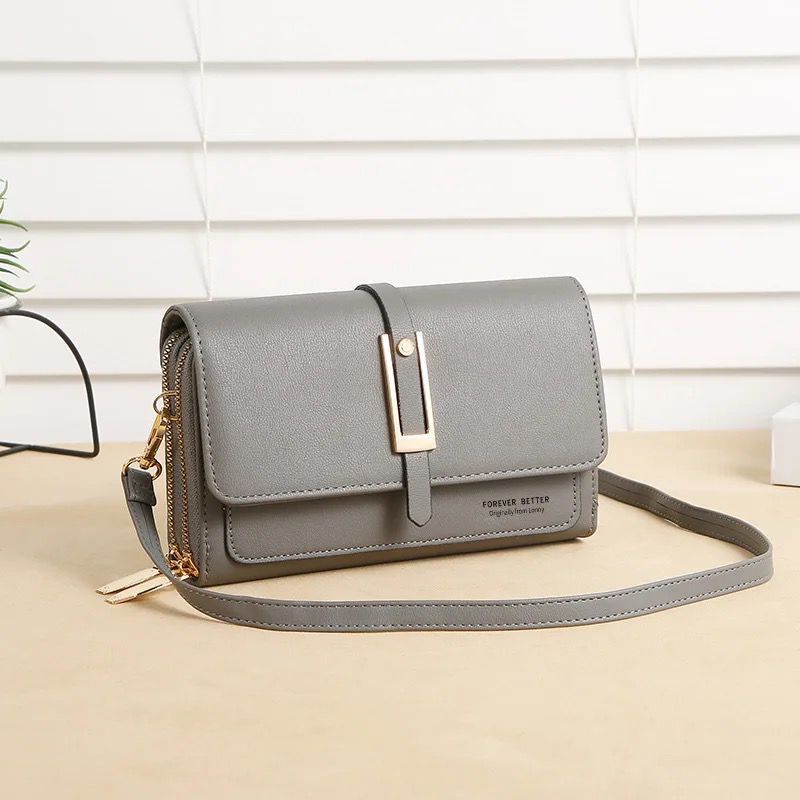 Dompet Panjang Wanita Fashion Terbaru Kekinian Dompet Tas Bahu Selempang Wanita Simple Dompet Wanita