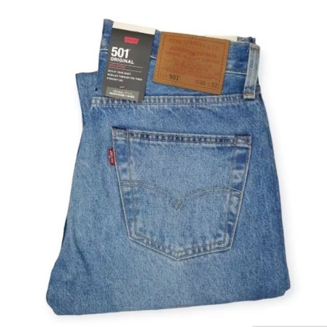 CELANA JEANS L E V I ' S 501 100% ORIGINAL (00501-3504)