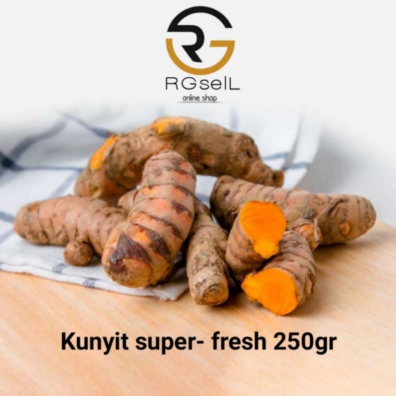 

Kunyit fresh (Harga @250gr)