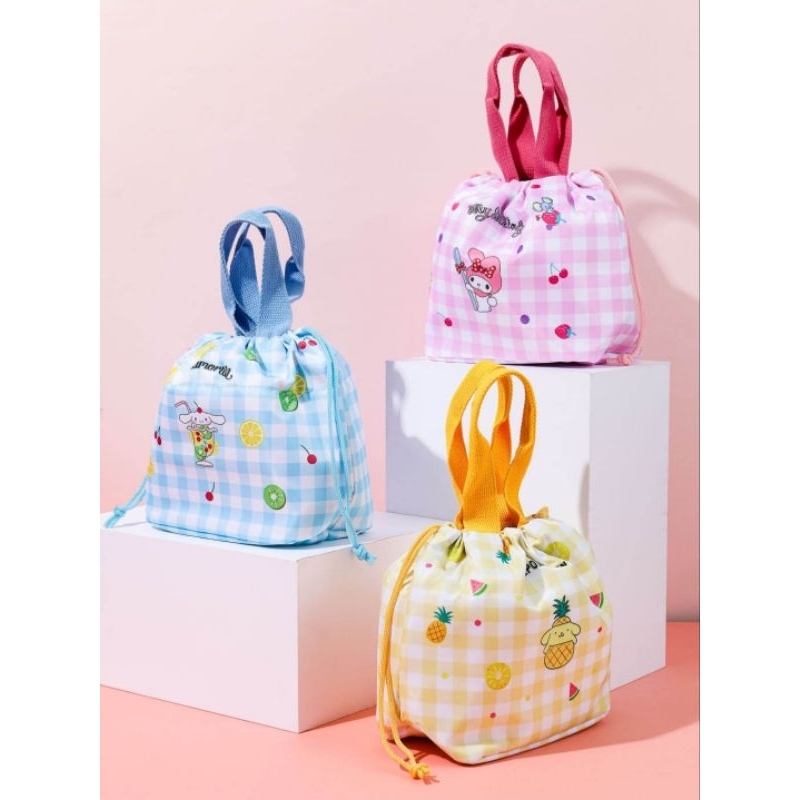 MINISO OFFICIAL SNOOPY series Lunch Bag . tas bekal miniso murah ready surabaya