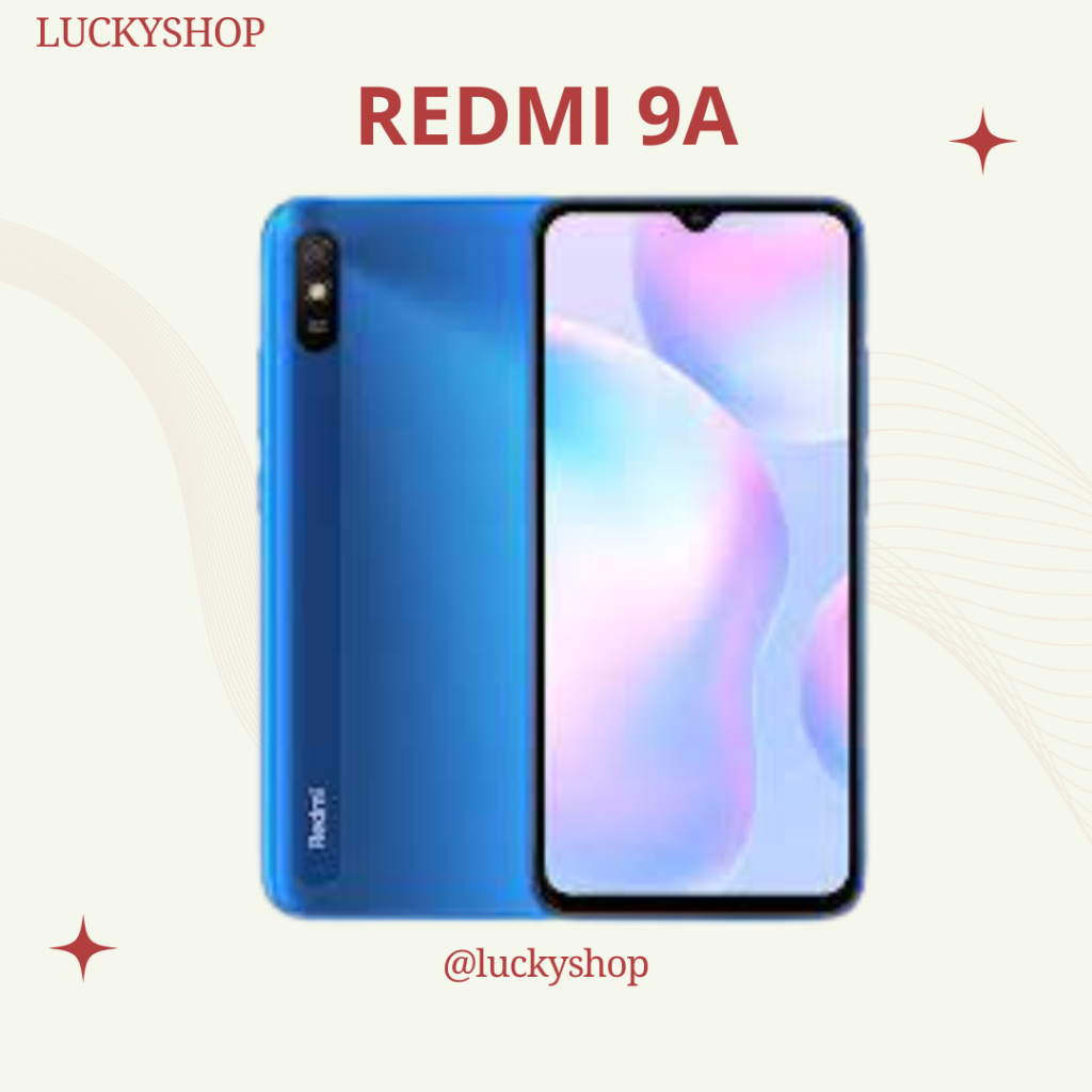 REDMI 9A RAM 4/64 GB GARANSI 1 TAHUN