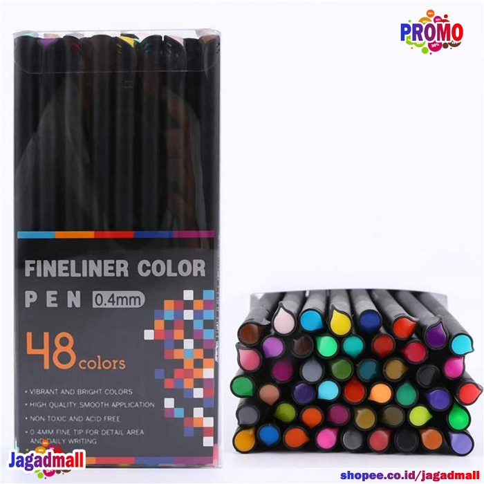 

Pena Warna Drawing Pen Fine Point Art Watercolor 0.4mm