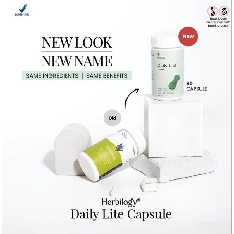 Herbilogy Slimming Capsule - 60 Capsules