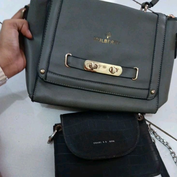 tas Murberry & hitam