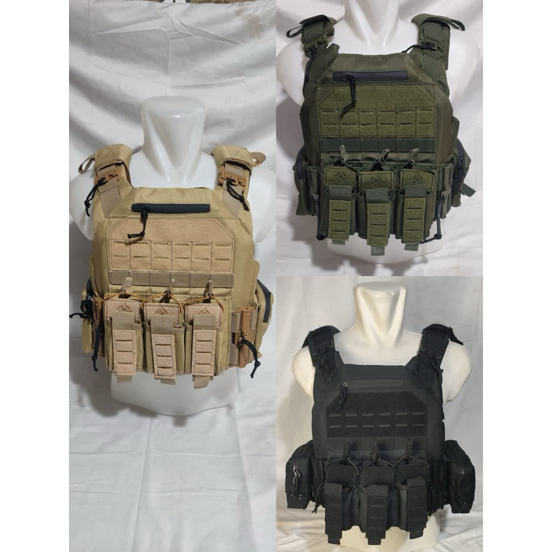 Rompi Body Vest Tactical Body Vest Tactical Rompi Body Rompi Pelindung Dada motif terbaru Laser cuti
