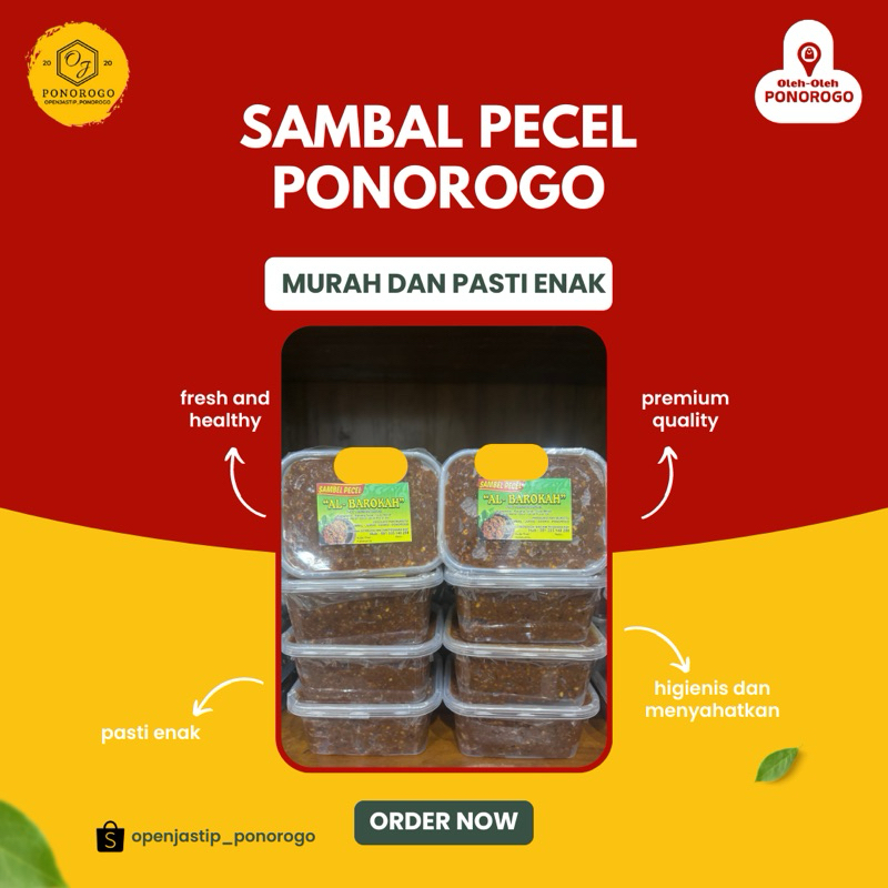 

SAMBEL PECEL PONOROGO asli best seller dengan rasa otentik