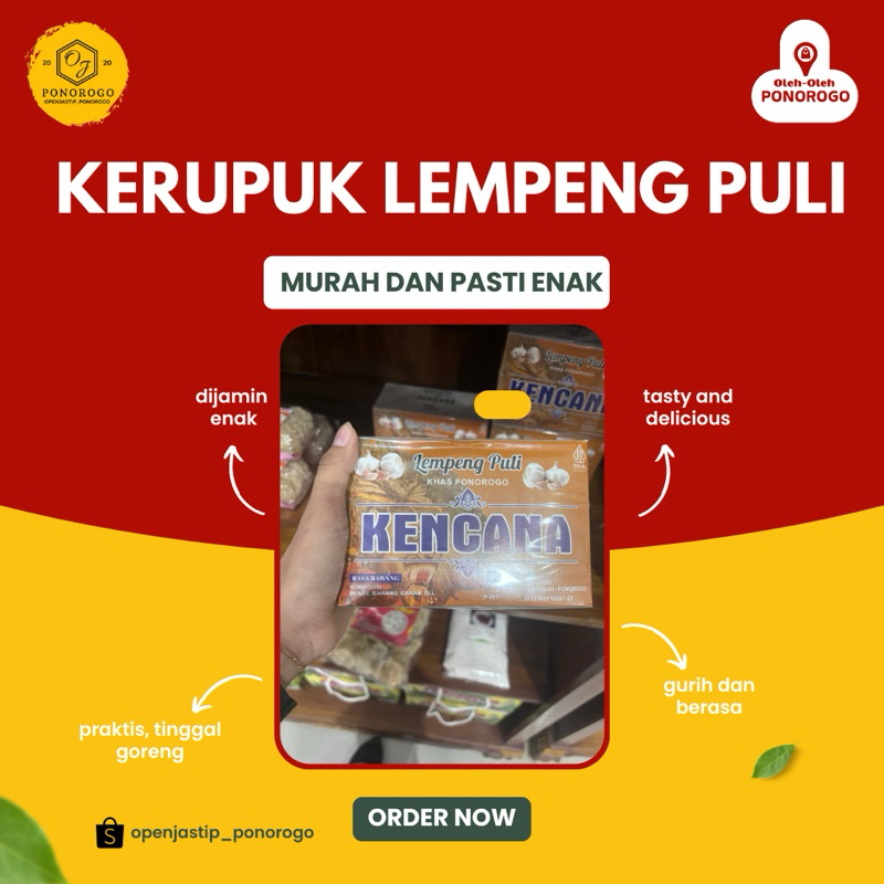 

KERUPUK LEMPENG PULI