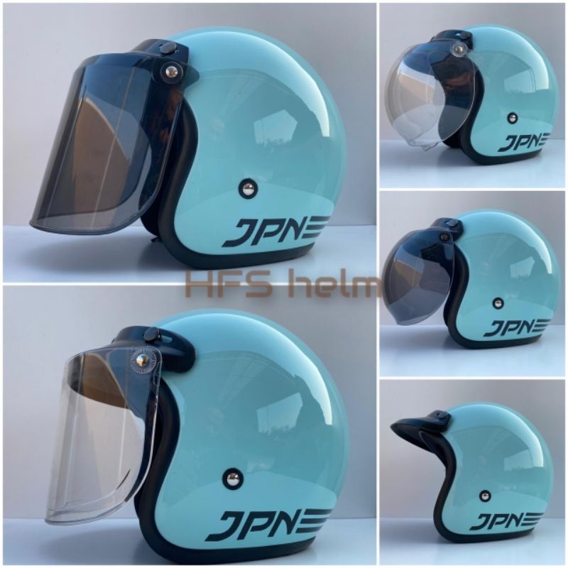 Helm JPN Hijau Pastel