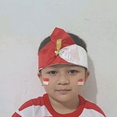 topi merah putih 17 agustus