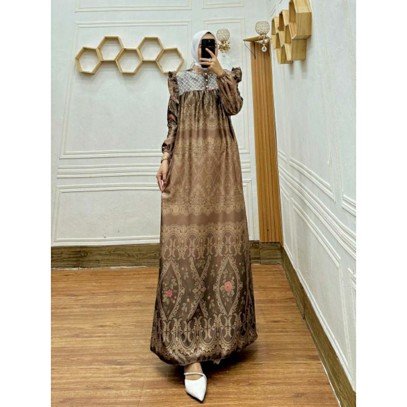 Gamis Batik/Gamis Dior Silk