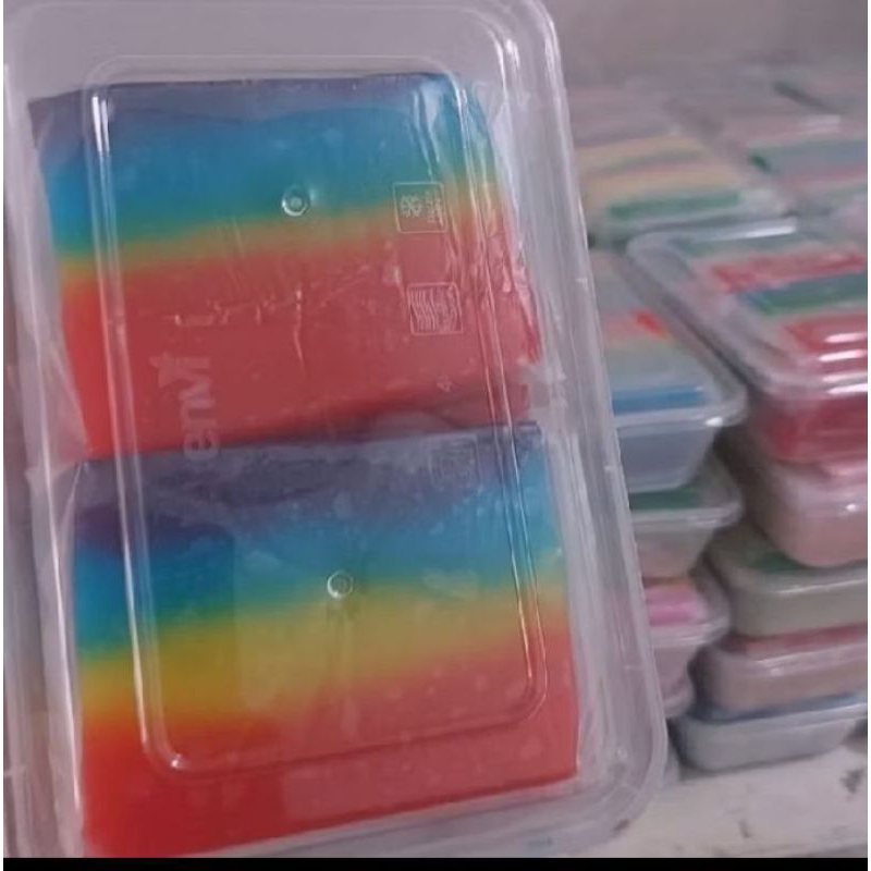 

kue gabus / kue pelangi /es kue